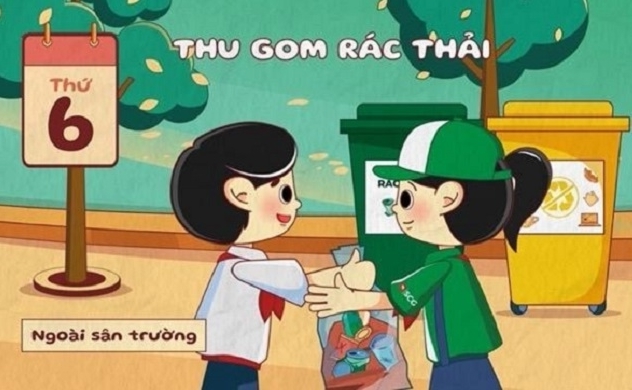 Thế hệ trẻ Việt Nam tham gia thử thách phân loại rác cùng tập đoàn SCG và Công ty hóa dầu Long Sơn