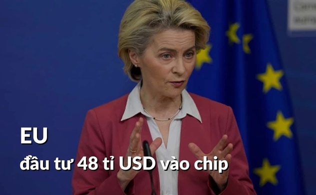 EU đầu tư 48 tỉ USD vào chip
