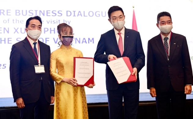 Singaporean and Vietnamese enterprises signed $11 billion deals