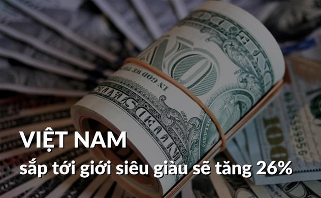 Giới siêu giàu Việt Nam sẽ tăng 26% trong thời gian tới