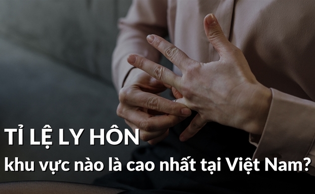 Tỉ lệ ly hôn ở khu vực nào là cao nhất tại Việt Nam?