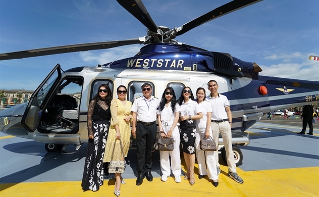 Bay trực thăng tham quan NovaWorld Phan Thiet: tiện ích cao cấp “không đụng hàng”