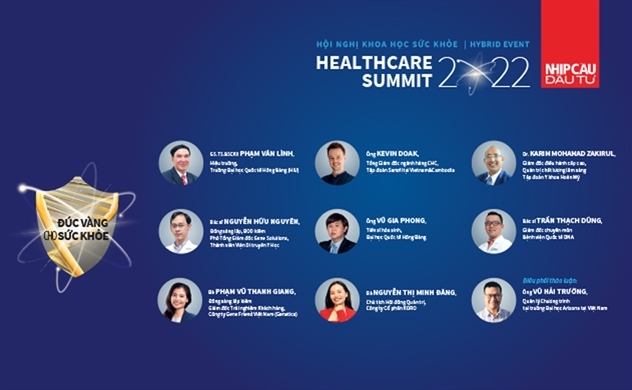 Ngày 29/3 Sự kiện Healthcare Summit Nhịp Cầu Đầu Tư 2022: Đúc Vàng cho sức khỏe