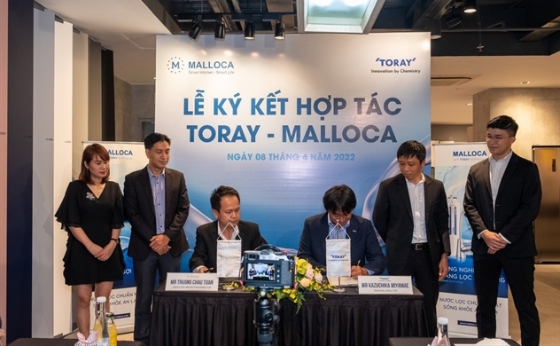 Malloca hợp tác phát triển thiết bị lọc nước công nghệ Nhật tại Việt Nam