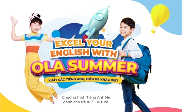 OLA ra mắt chương trình tiếng Anh hè đặc biệt