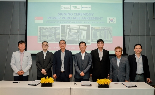 SP Group và Nuriflex ký kết lắp đặt điện mặt trời áp mái cho TKG Taekwang Vina