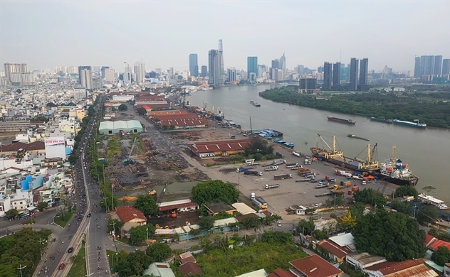 Sắp giải tỏa cảng Tân Thuận, mở rộng đường Nguyễn Tất Thành, bất động sản khu Nam cất cánh