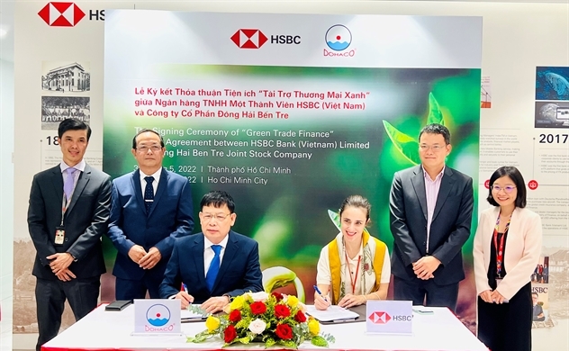 HSBC Việt Nam cấp tín dụng xanh cho Đông Hải Bến Tre