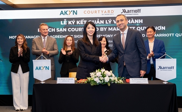 AKYN Hospitality Group và Marriott International ký kết hợp tác quản lý Courtyard by Marriott Quy Nhơn