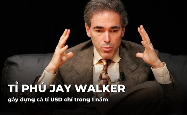Tỉ phú Jay Walker gây dựng cả tỉ USD chỉ trong 1 năm