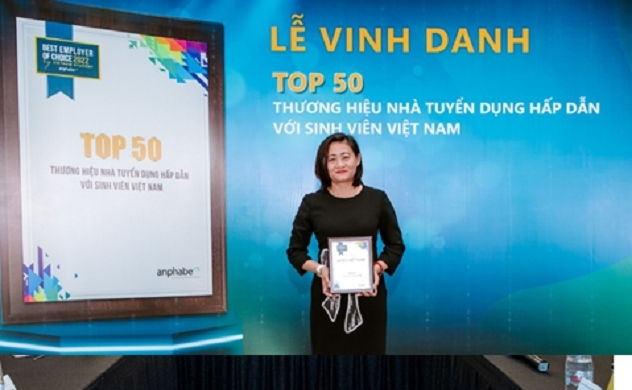 AEON Việt Nam vào top dẫn đầu nhà tuyển dụng hấp dẫn với sinh viên