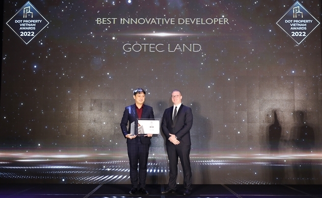 Đổi mới qua từng dự án triển khai - Gotec Land được vinh danh trong giải thưởng danh giá