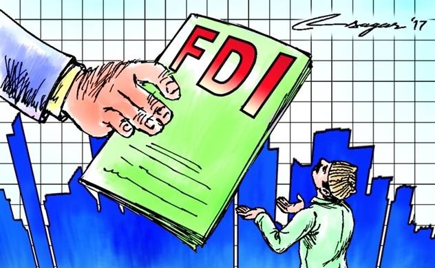 Realized FDI up 10.2% in seven months