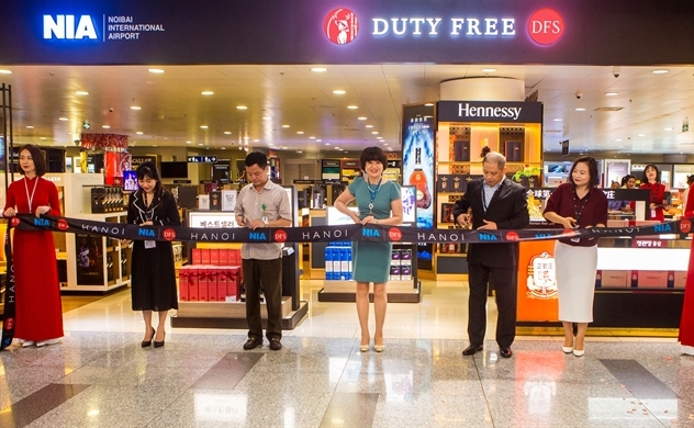 DFS và NIA tái khai trương các cửa hàng miễn thuế tại sân bay Nội Bài