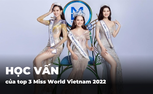 Học vấn “khủng” của top 3 Miss World Vietnam 2022