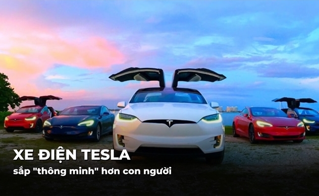 Xe điện Tesla sắp "thông minh" hơn con người