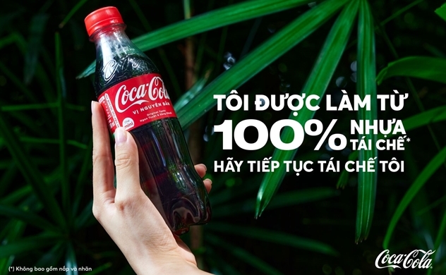 Coca-Cola Việt Nam ra mắt chai COCA-COLA™ làm từ 100% nhựa tái chế