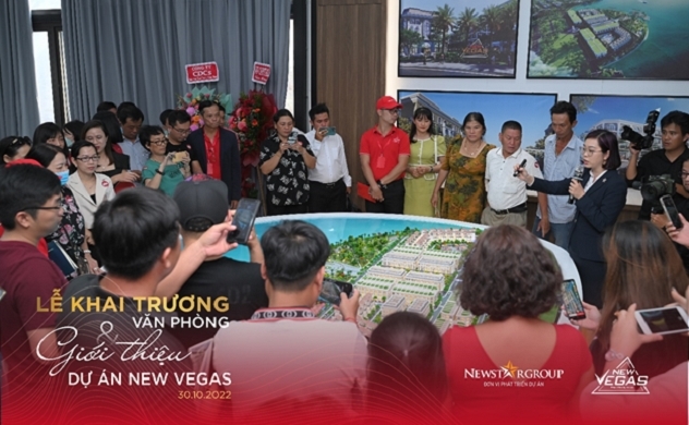 NewstarGroup khai trương văn phòng bán hàng và giới thiệu dự án New Vegas tại Hà Tiên