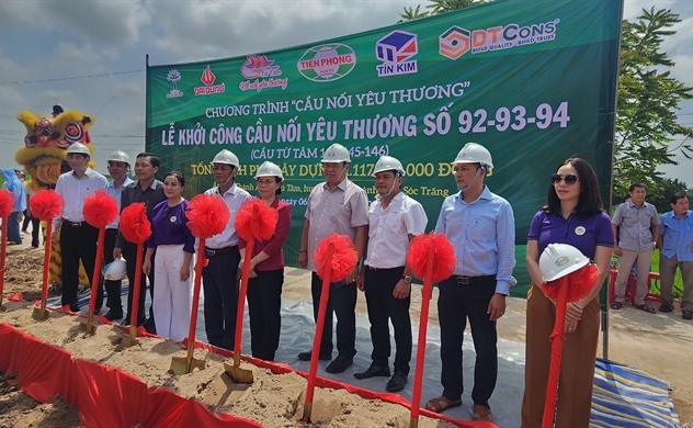 Nhựa Tiền Phong khởi công 4 cây cầu nối yêu thương tại Bạc Liêu và Sóc Trăng
