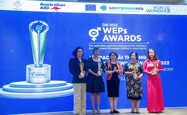 P&G Việt Nam nhận giải thưởng "Thực hiện nguyên tắc trao quyền cho phụ nữ - UN Women WEPS 2022"