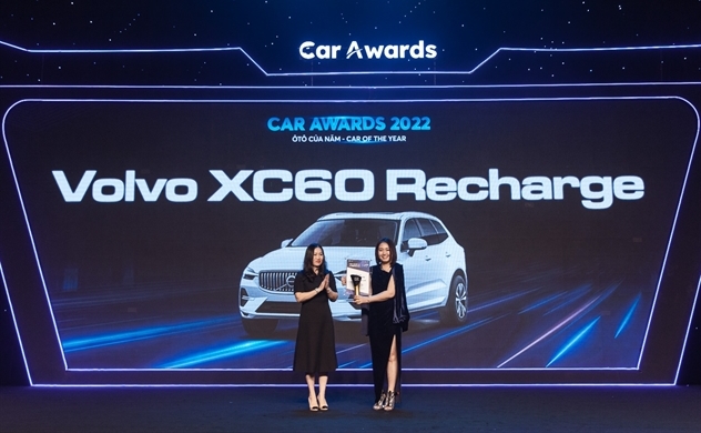 Volvo XC60 Recharge đoạt giải “Ô tô của năm 2022”