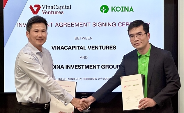 VinaCapital Ventures đầu tư 1 triệu USD vào Koina