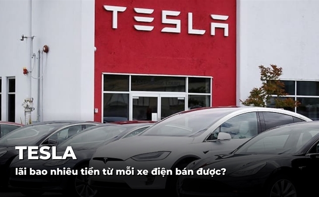 Tesla lãi bao nhiêu tiền từ mỗi xe điện bán được?