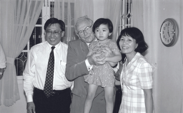 Gia đình Việt Nam của Pierre Cardin