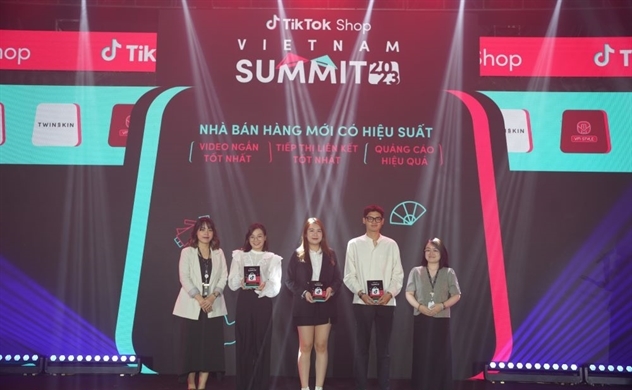 Vinh danh các thương hiệu và nhà bán hàng nổi bật tại TikTok Shop Vietnam Summit