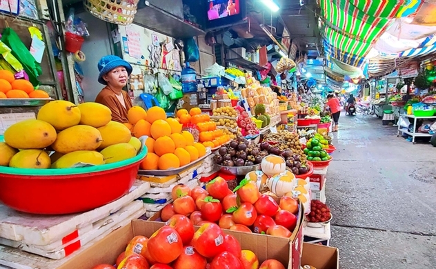 Imports cheaper than Vietnamese fruits