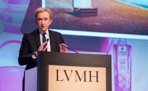 Giá trị thị trường của Tập đoàn LVMH vượt 500 tỉ USD