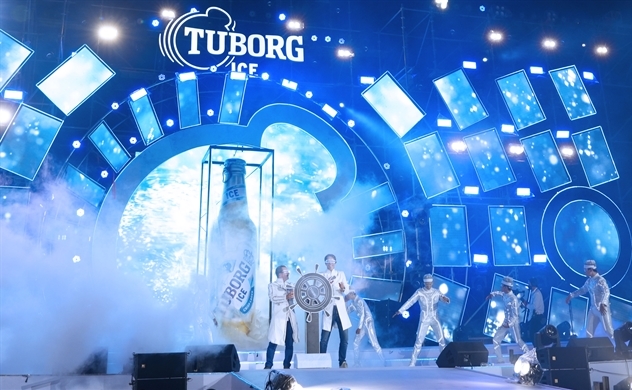 Đêm nhạc ra mắt Tuborg Ice