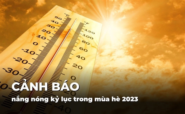 Cảnh báo nắng nóng kỷ lục trong mùa hè 2023