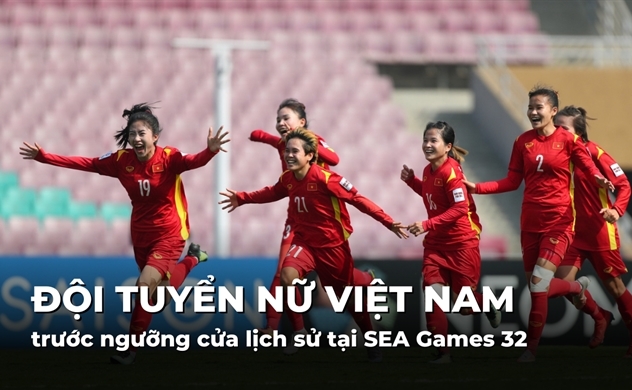 Ngưỡng cửa lịch sử của bóng đá nữ tại SEA Games 32
