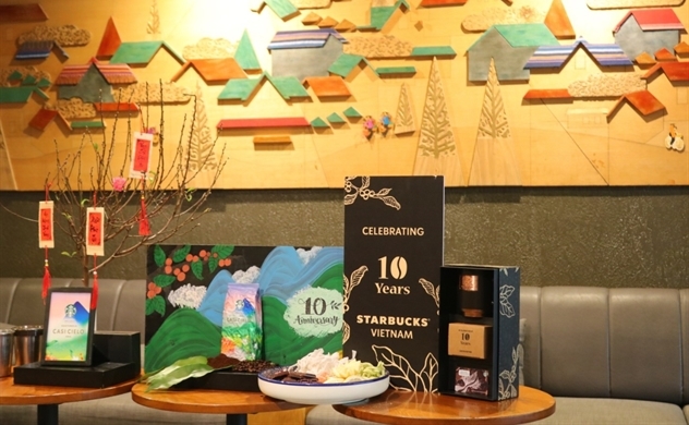 Starbucks kỷ niệm hành trình 10 năm tại thị trường Việt Nam