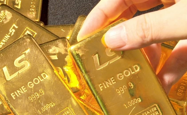 Ngày 26/5: Giá vàng thế giới rơi xuống dưới mốc 1.950 USD/ounce