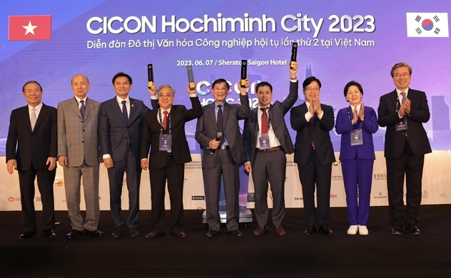 Hội nghị Đô thị Văn hóa Công nghiệp hội tụ - CICON HCMC 2023 tổ chức tại Việt Nam
