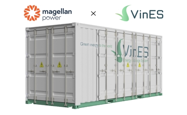 VinES và Magellan đưa giải pháp pin lưu trữ năng lượng vào thị trường Australia