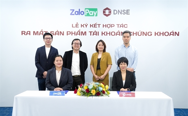 ZaloPay công bố hợp tác với Công ty Chứng khoán DNSE