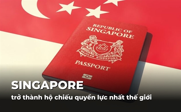 Hộ chiếu Singapore quyền lực nhất thế giới
