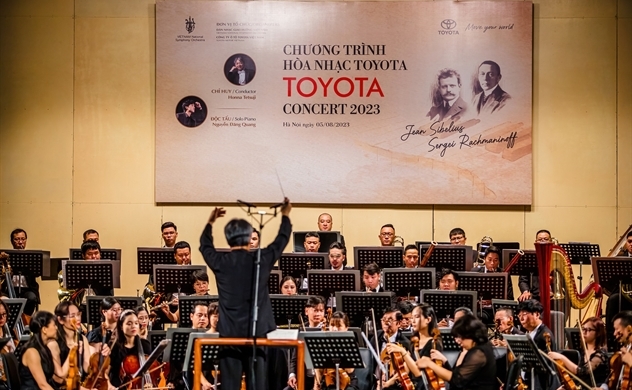 Hòa nhạc Toyota 2023 nhận được sự hưởng ứng nhiệt tình của khán thính giả Hà Nội