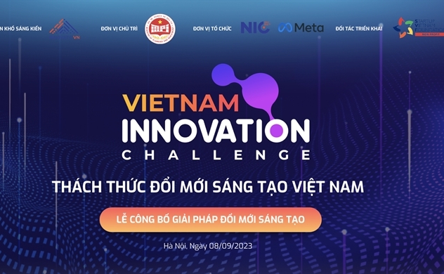 Lễ công bố các giải pháp Đổi mới sáng tạo Việt Nam 2023