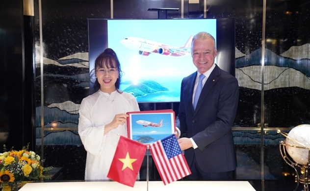 Vietjet và Boeing chốt kế hoạch giao tàu bay ngay trong chuyến thăm của Tổng thống Mỹ