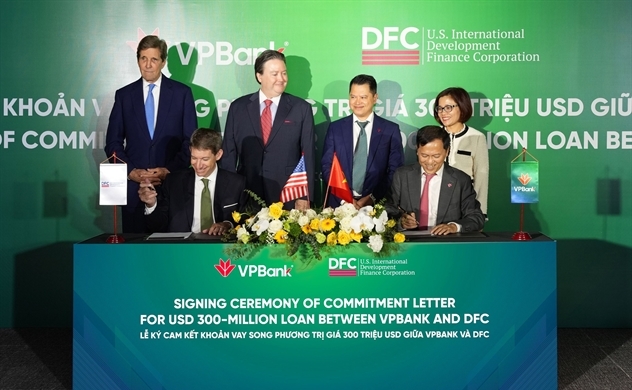 US finance institution commits a $300 million bilateral loan to VPBank to promote sustainable finance