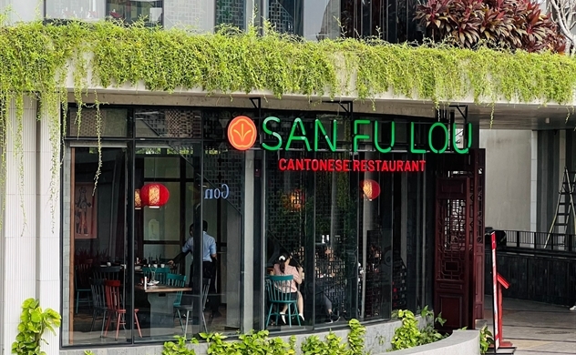 Lộ diện nhà hàng San Fu Lou đầu tiên tại Bình Dương