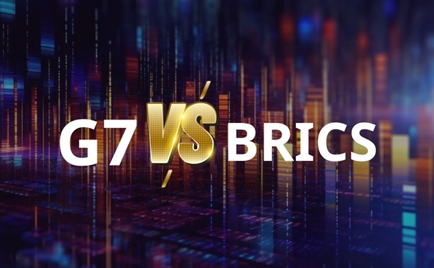 So sánh GDP của các nước G7 và BRICS