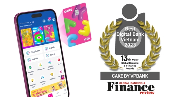 Cake by VPBank receives the Best Digital Bank Vietnam award