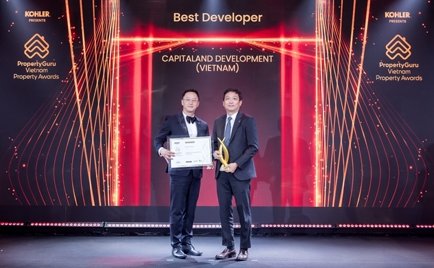 CapitaLand Development thắng lớn tại giải thưởng bất động sản Việt Nam PropertyGuru 2023