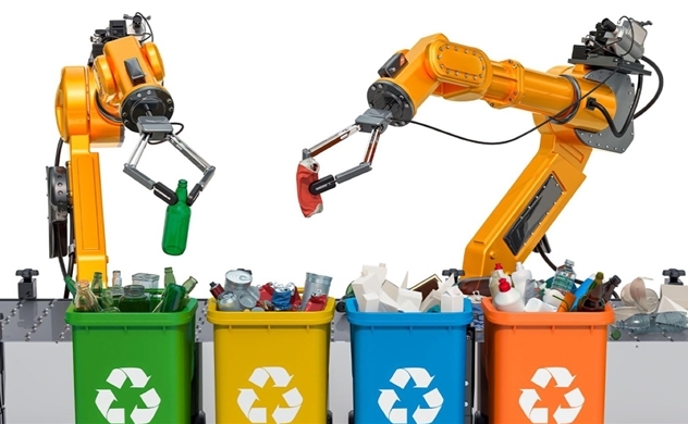 Robot tích hợp AI thay thế con người tái chế rác thải