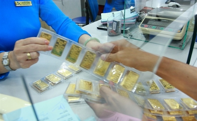 Giá vàng trong nước tăng đến 800.000 đồng/lượng sau 1 đêm